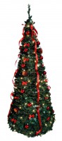 kerstboom met versiering